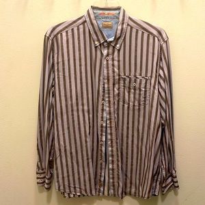 Tommy Bahama Jeans Lind Sleeve Button Down Shirt